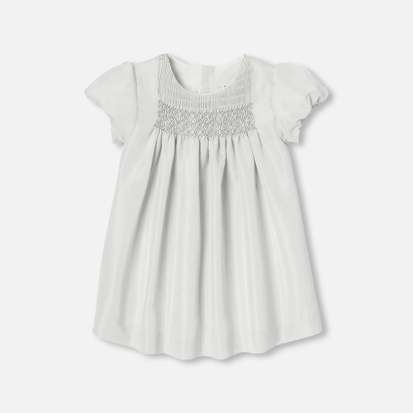 Dresses-Jacadi Girl taffeta dress Silver