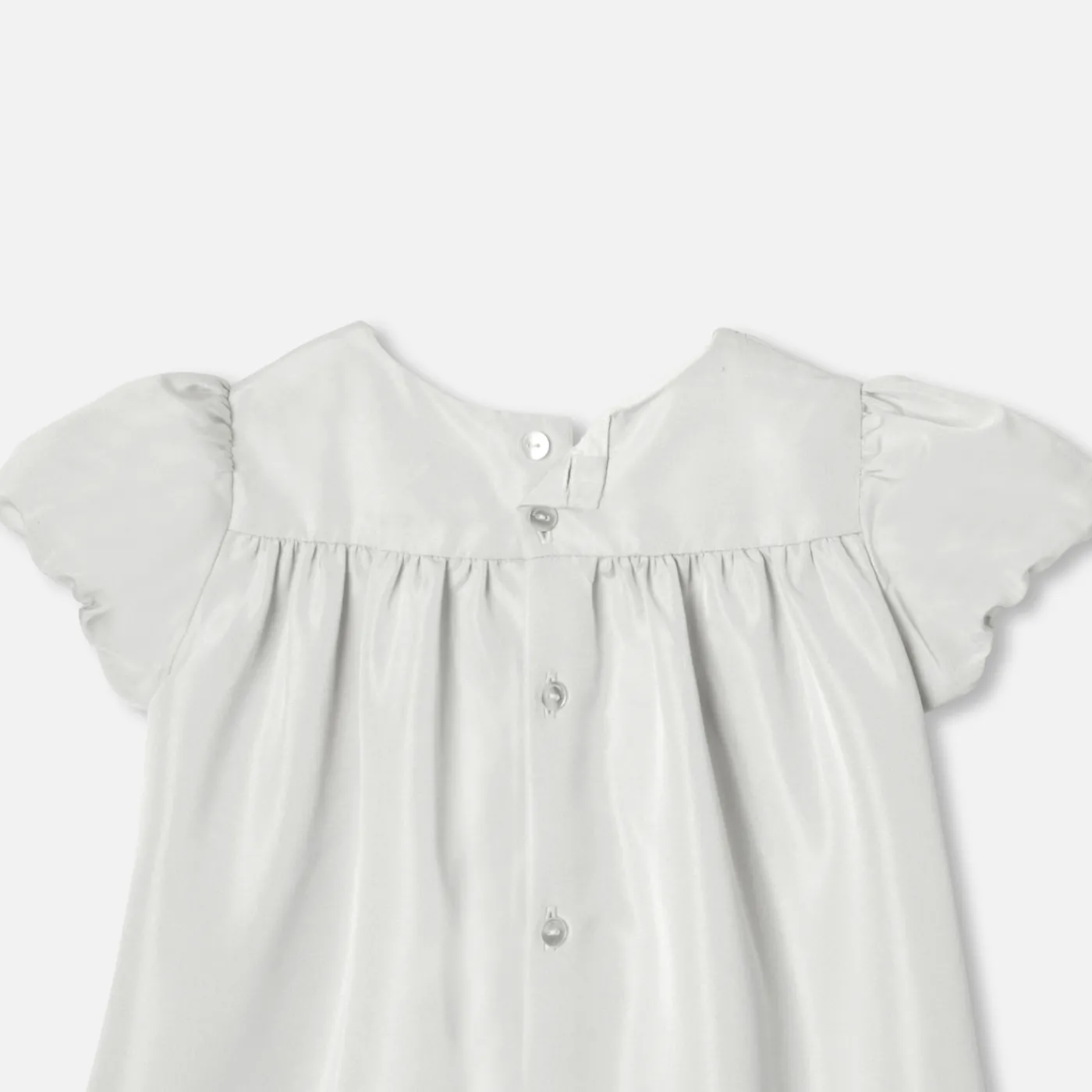 Dresses-Jacadi Girl taffeta dress Silver
