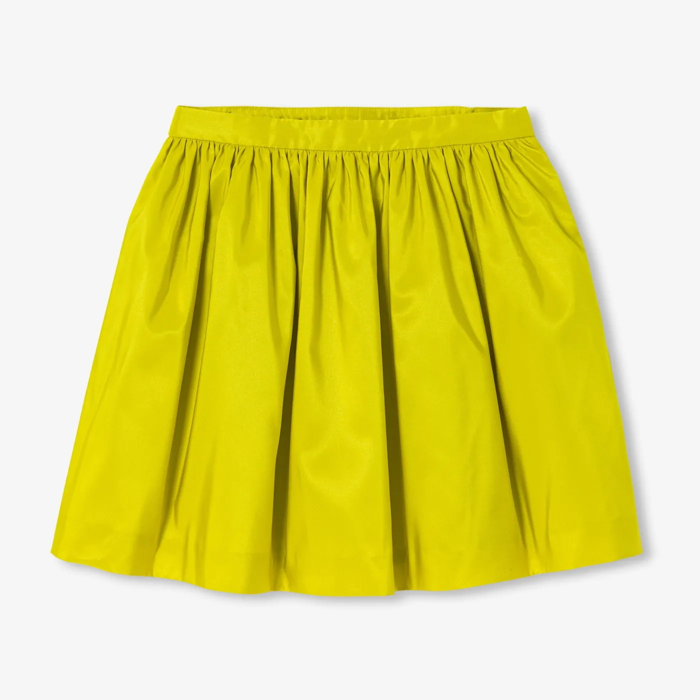 Dresses And Skirts-Jacadi Girl taffeta skirt Light Cherry