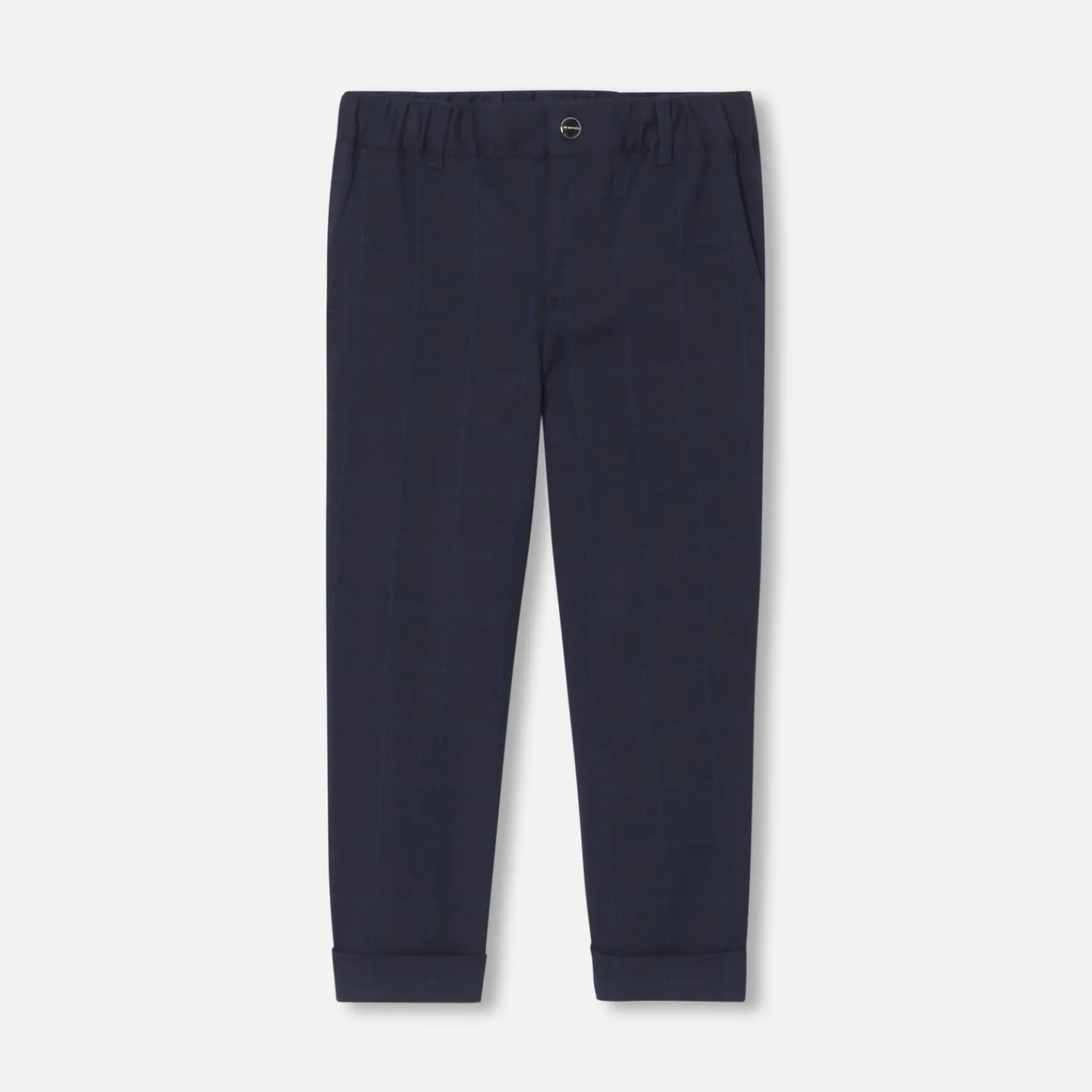 Pants And Sweatpants-Jacadi Boy slack pants Jacadi Navy