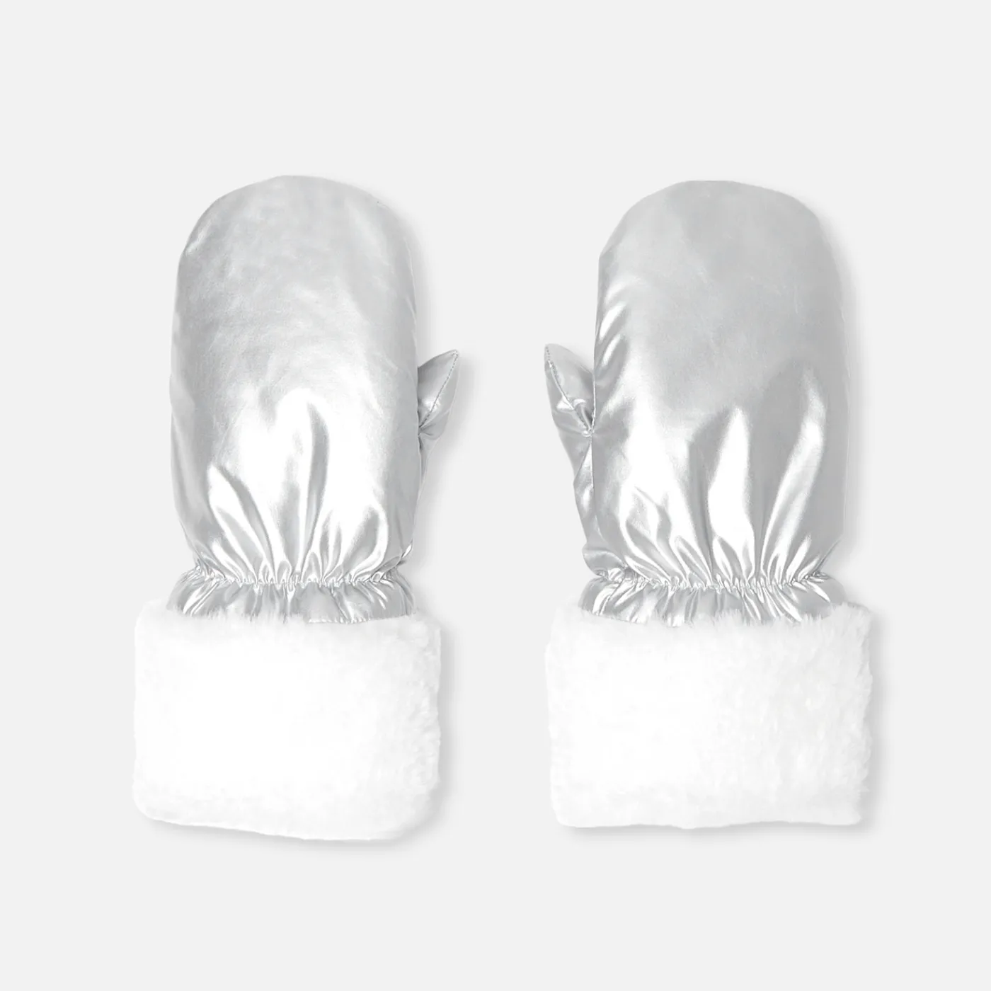 Accessories|Winter Accessories-Jacadi Girl mittens Silver