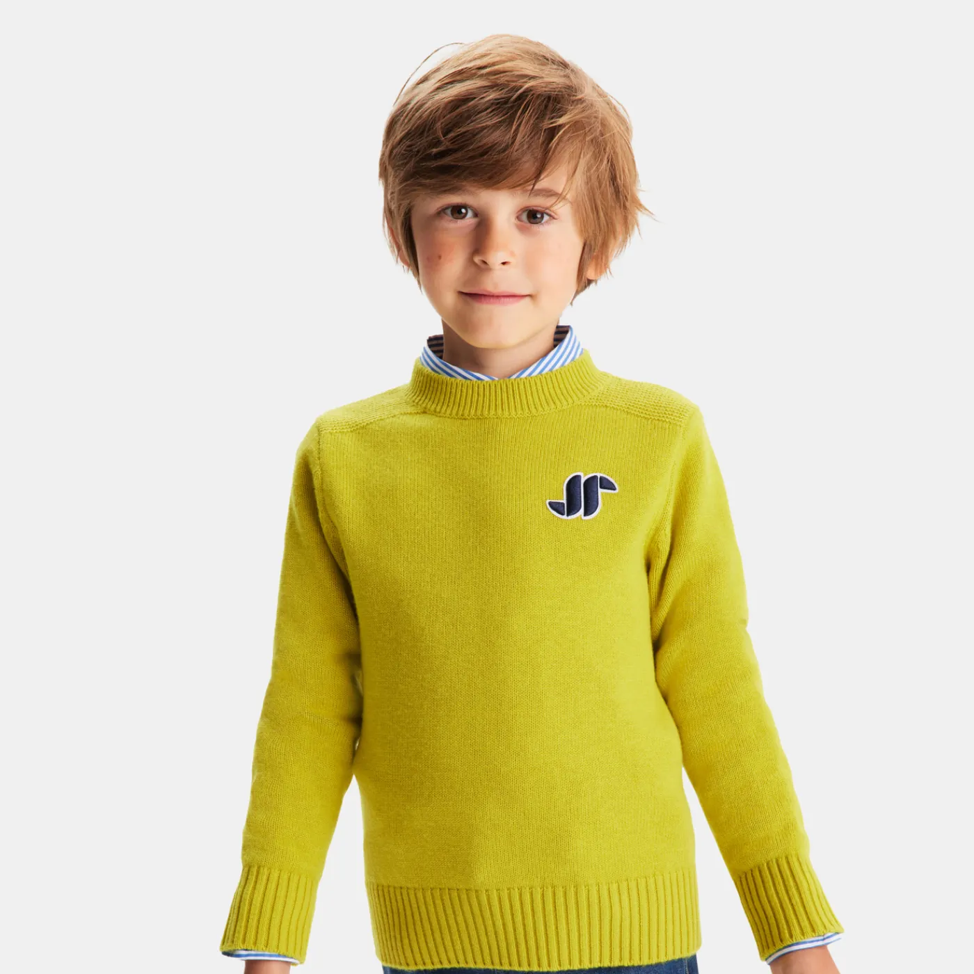 Sweaters, Sweatshirts And Cardigans-Jacadi Child sweater Mustard