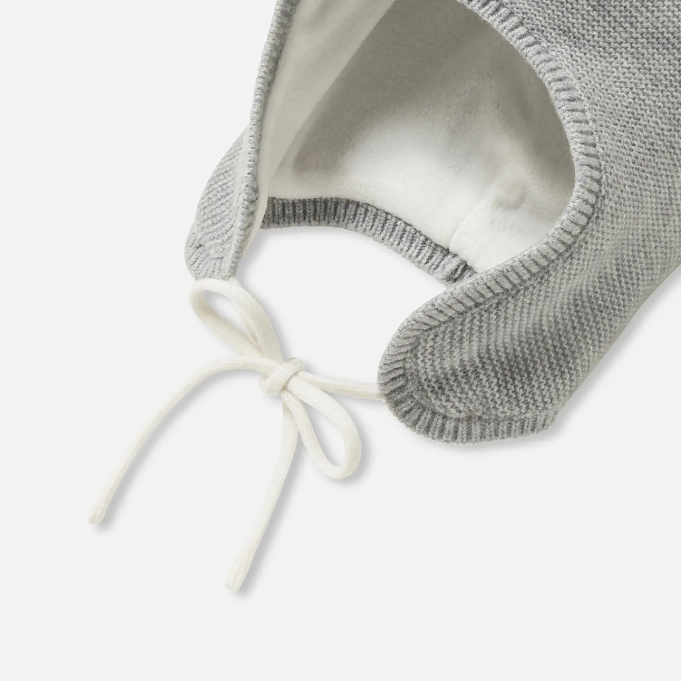 Beanies, Scarves And Gloves|Accessories-Jacadi Baby girl hat with pompom Jacadi light Heather Grey