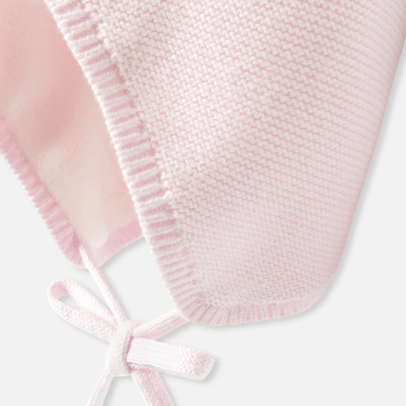 Beanies, Scarves And Gloves|Accessories-Jacadi Baby girl hat with microfleece lining Jacadi pale Pink