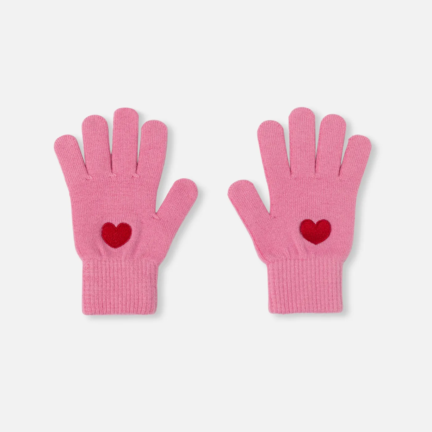 Beanies, Scarves And Gloves|Accessories-Jacadi Girl gloves Soft Pink