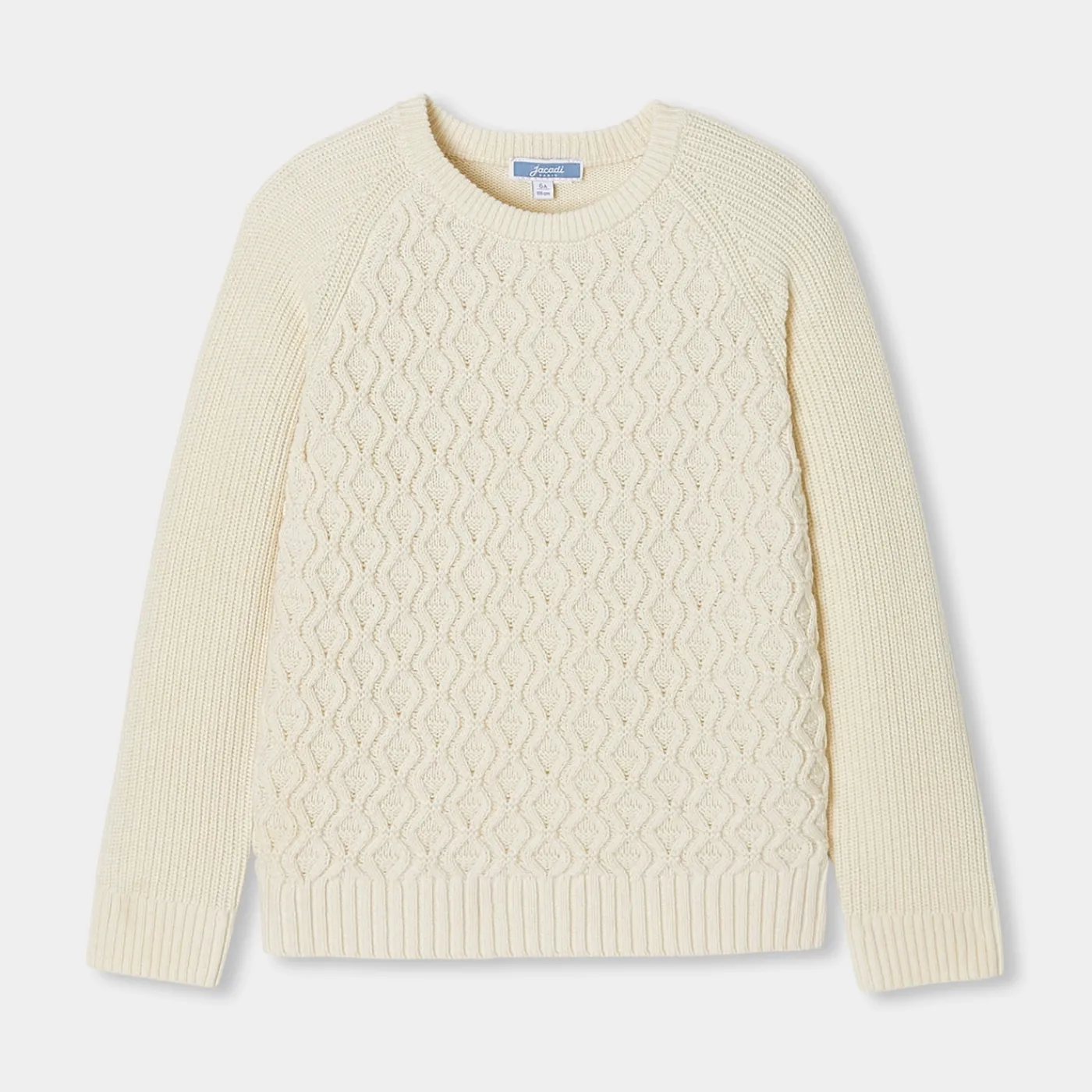 Sweaters, Sweatshirts And Cardigans-Jacadi Boy sweater Jacadi soft white