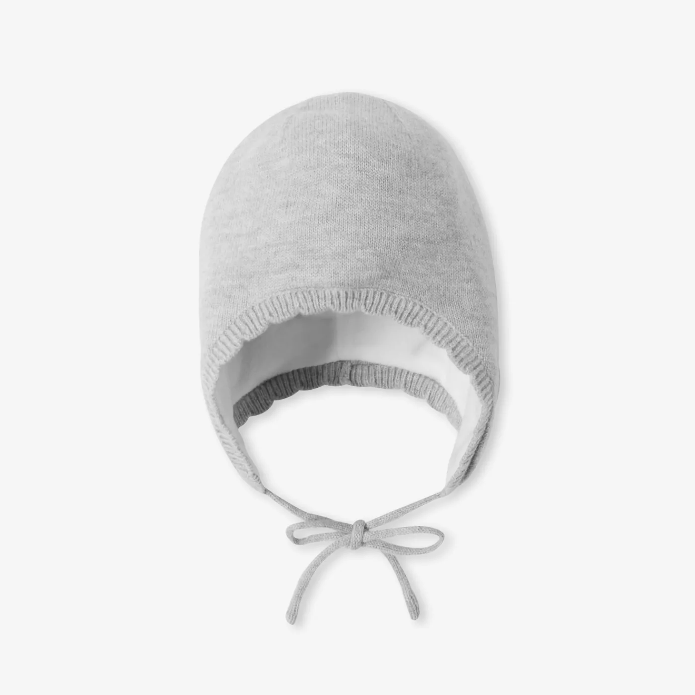 Beanies, Scarves And Gloves|Accessories-Jacadi Baby girl hat Jacadi light Heather Grey
