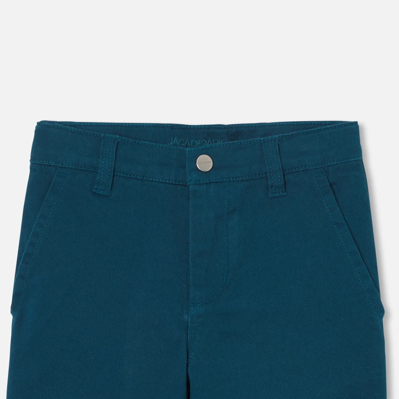 Pants And Sweatpants-Jacadi Boy twill pants Petrol blue