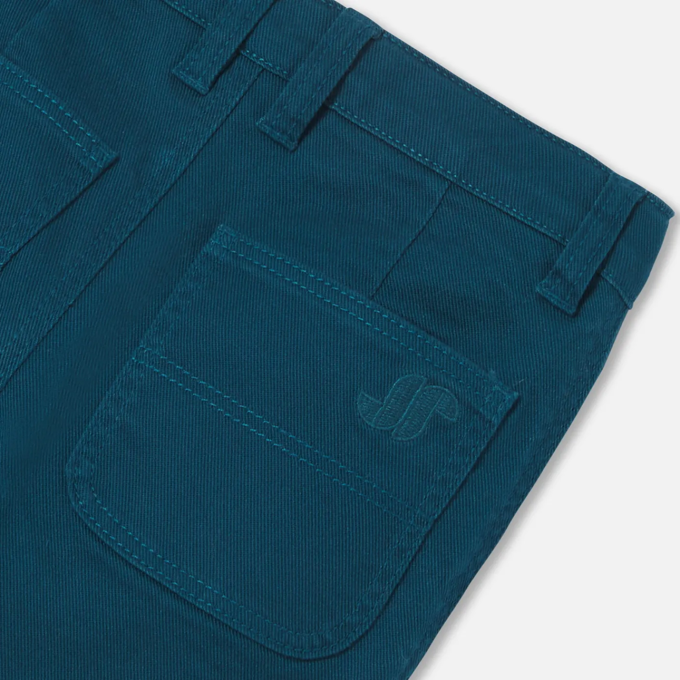 Pants And Sweatpants-Jacadi Boy twill pants Petrol blue