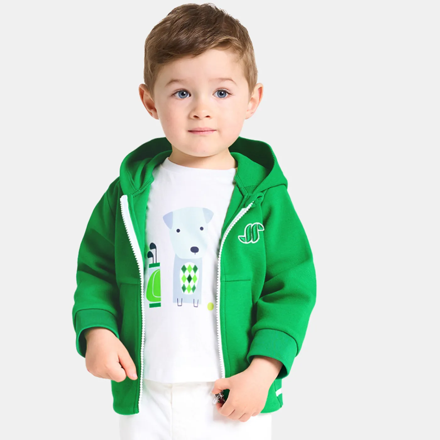 Polos And T-Shirts-Jacadi Baby boy short-sleeved T-shirt Jacadi White