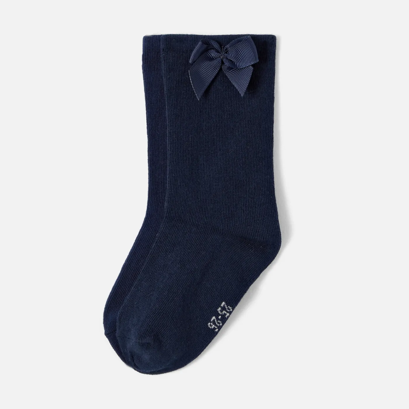 Tights, Socks And Booties|Accessories-Jacadi Baby girl high socks Jacadi Navy