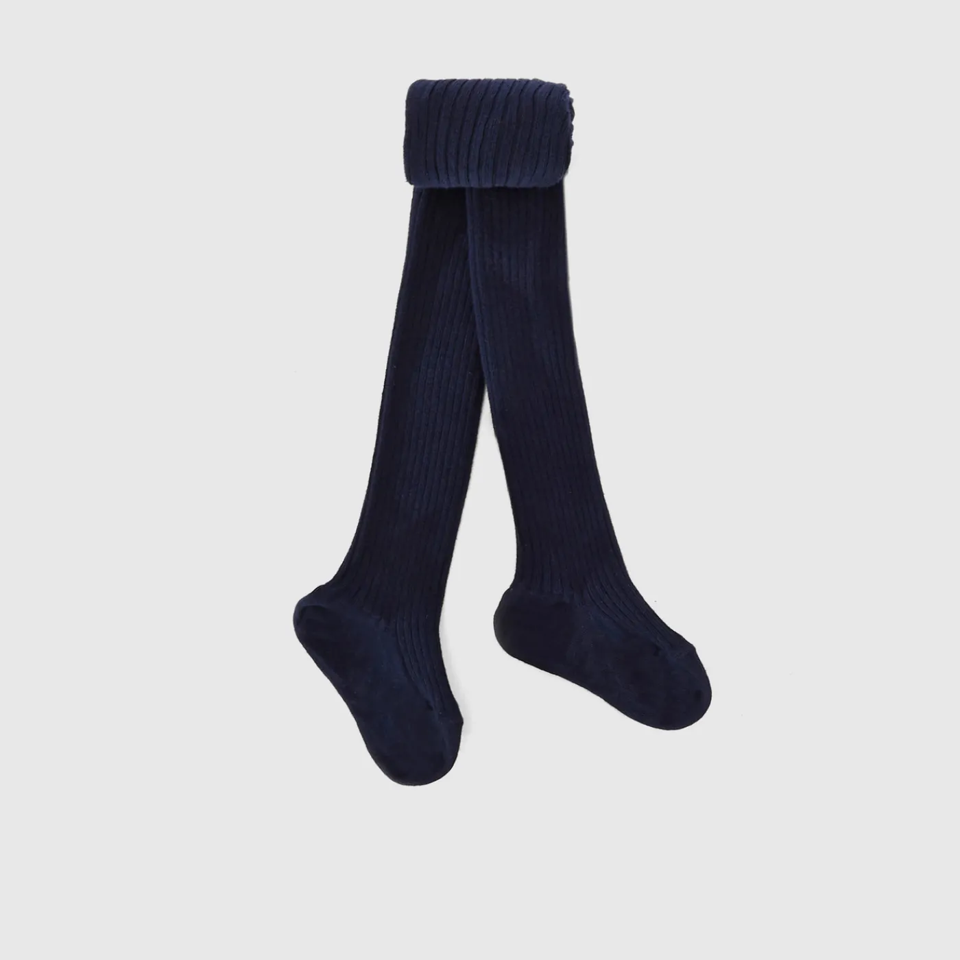 Tights, Socks And Booties|Accessories-Jacadi Girl plain tights Jacadi Navy