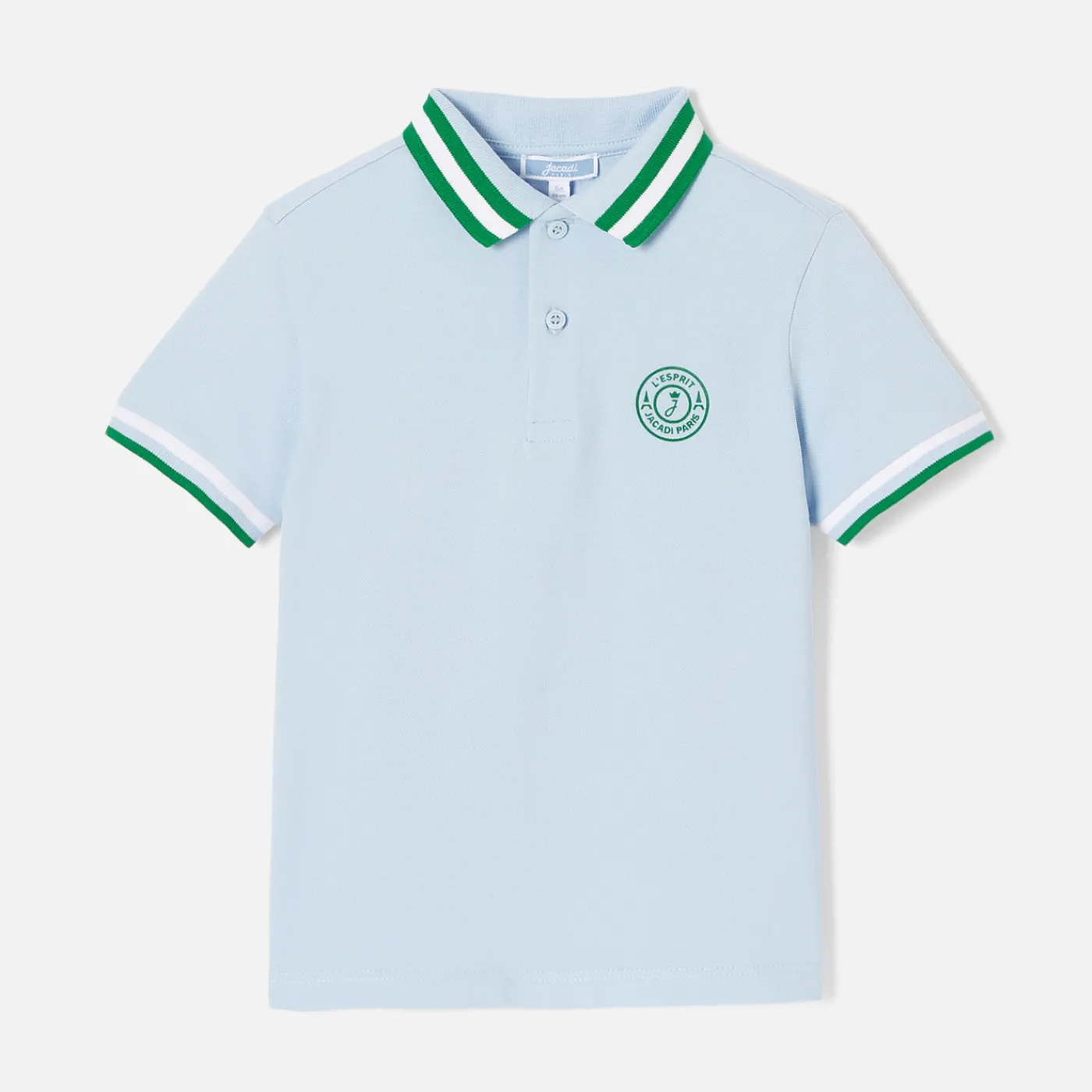 T-Shirts And Polo Shirts-Jacadi Boy polo shirt Jacadi Light blue