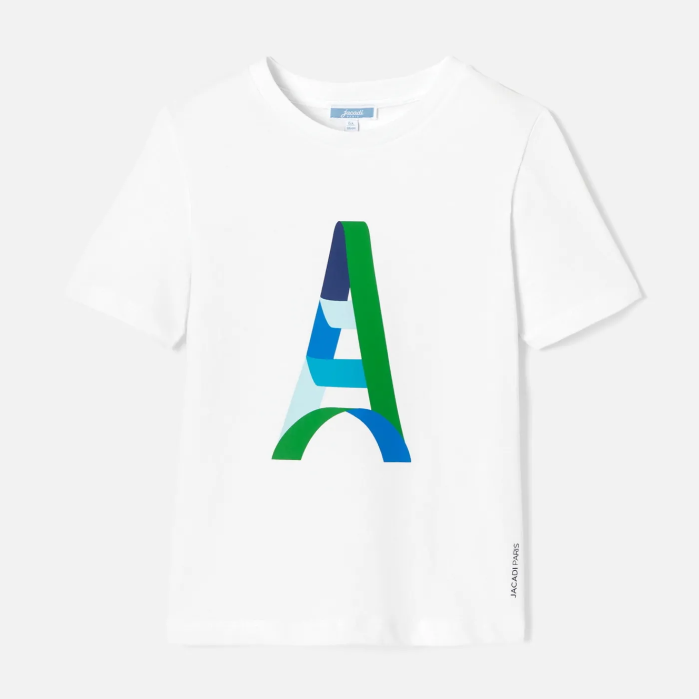 T-Shirts And Polo Shirts|T-Shirts, Polo Shirts-Jacadi Child printed T-shirt Jacadi White