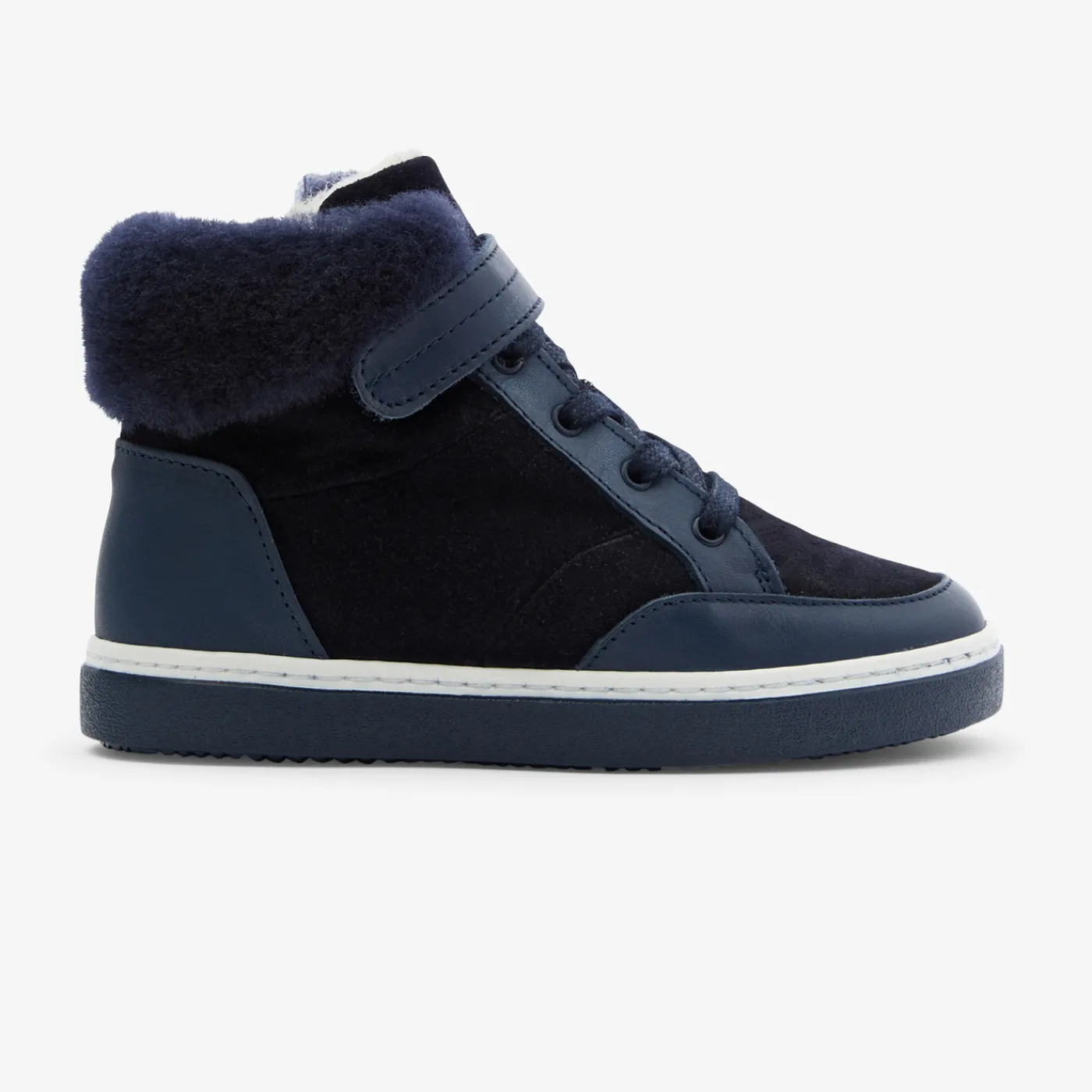 Sneakers-Jacadi Boy lined sneakers Jacadi Navy