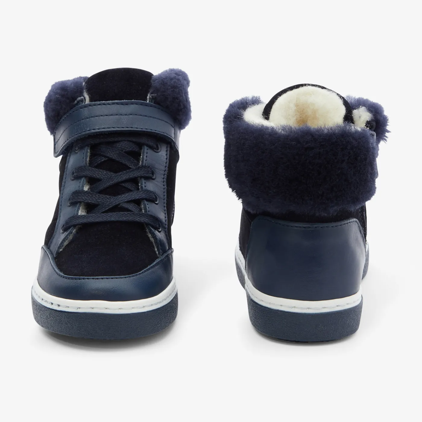 Sneakers-Jacadi Boy lined sneakers Jacadi Navy