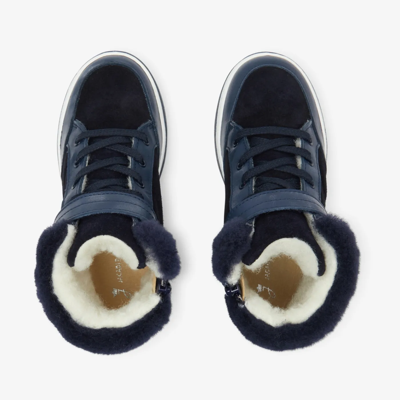 Sneakers-Jacadi Boy lined sneakers Jacadi Navy