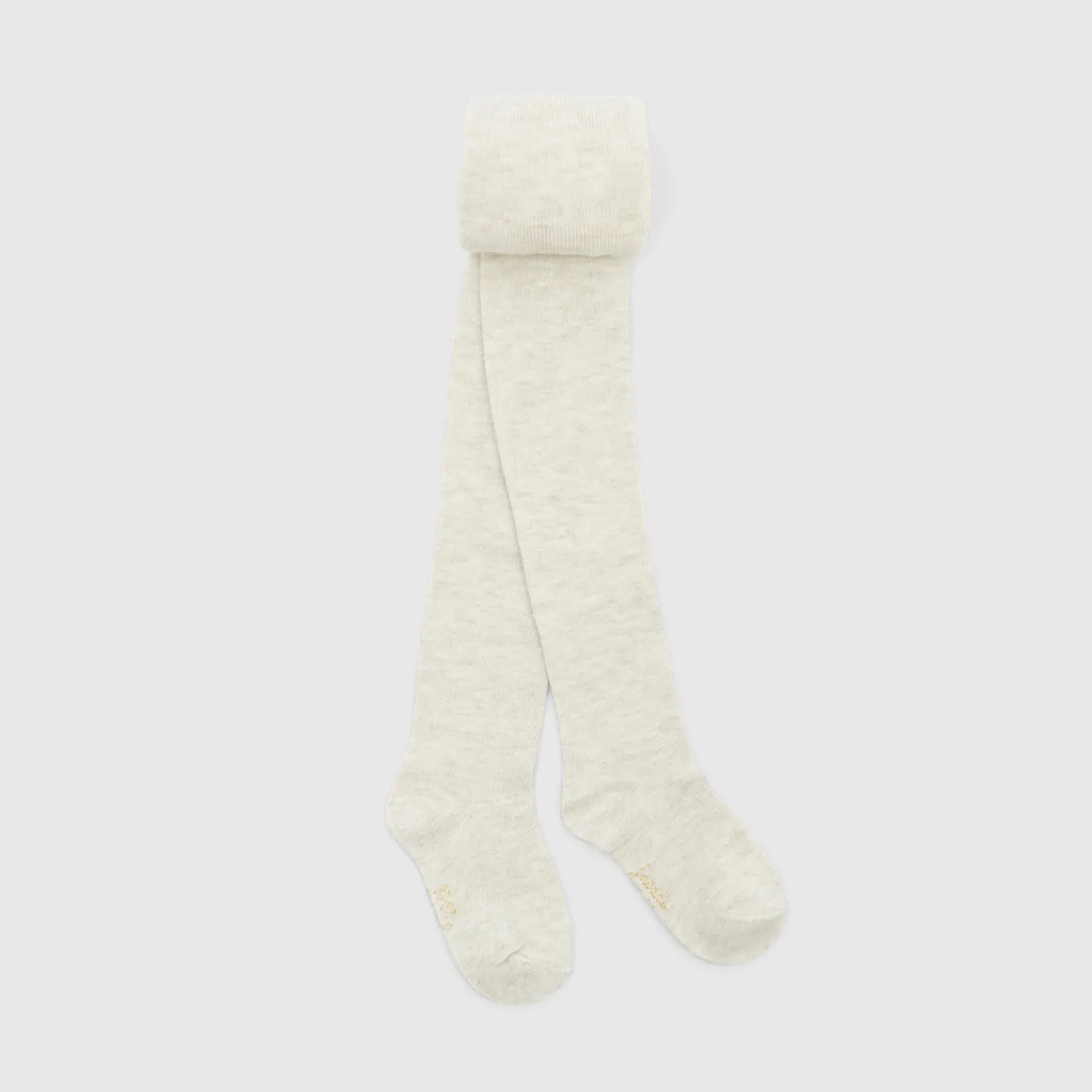 Tights, Socks And Booties|Accessories-Jacadi Girl lurex tights Beige