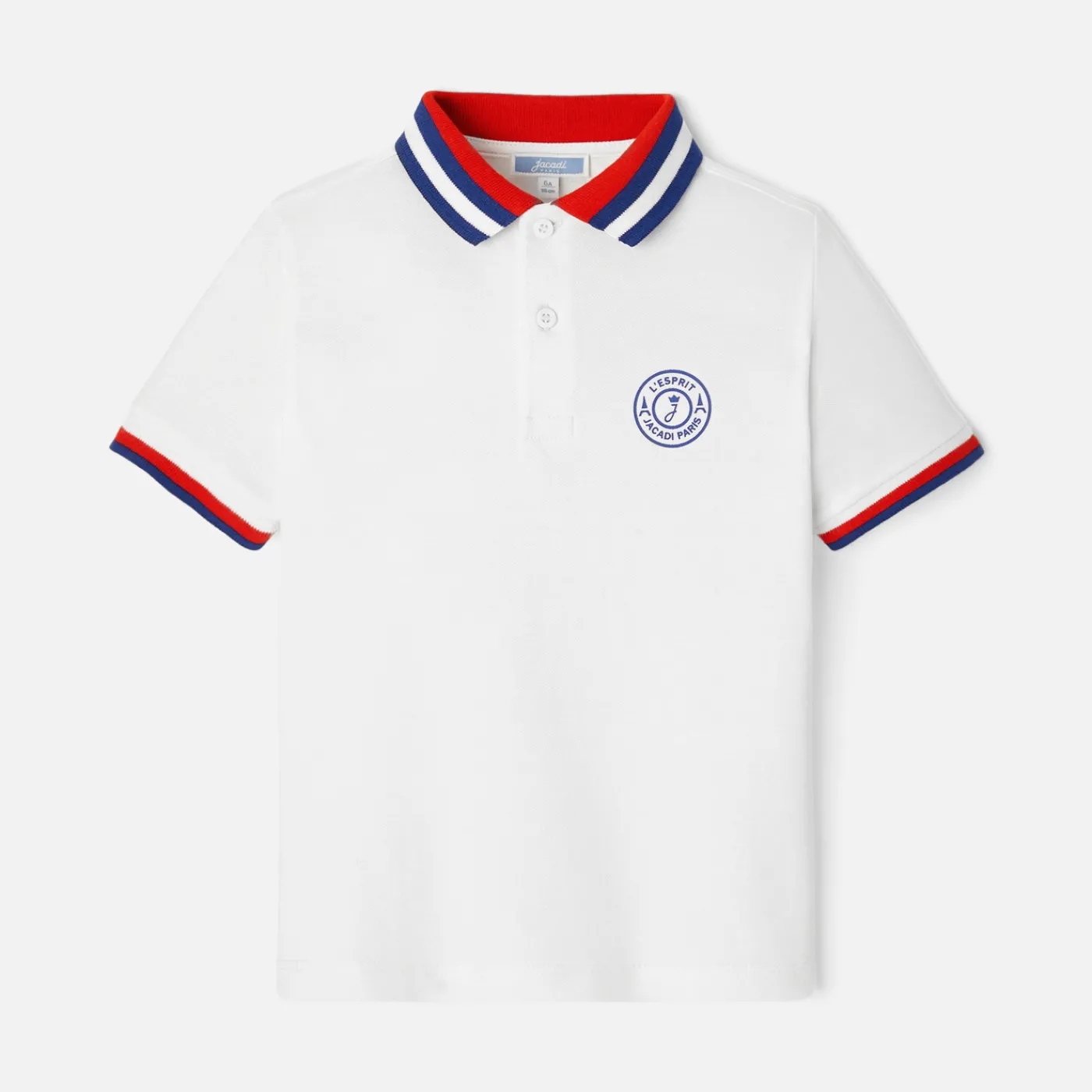 T-Shirts And Polo Shirts-Jacadi Boy polo shirt Jacadi White