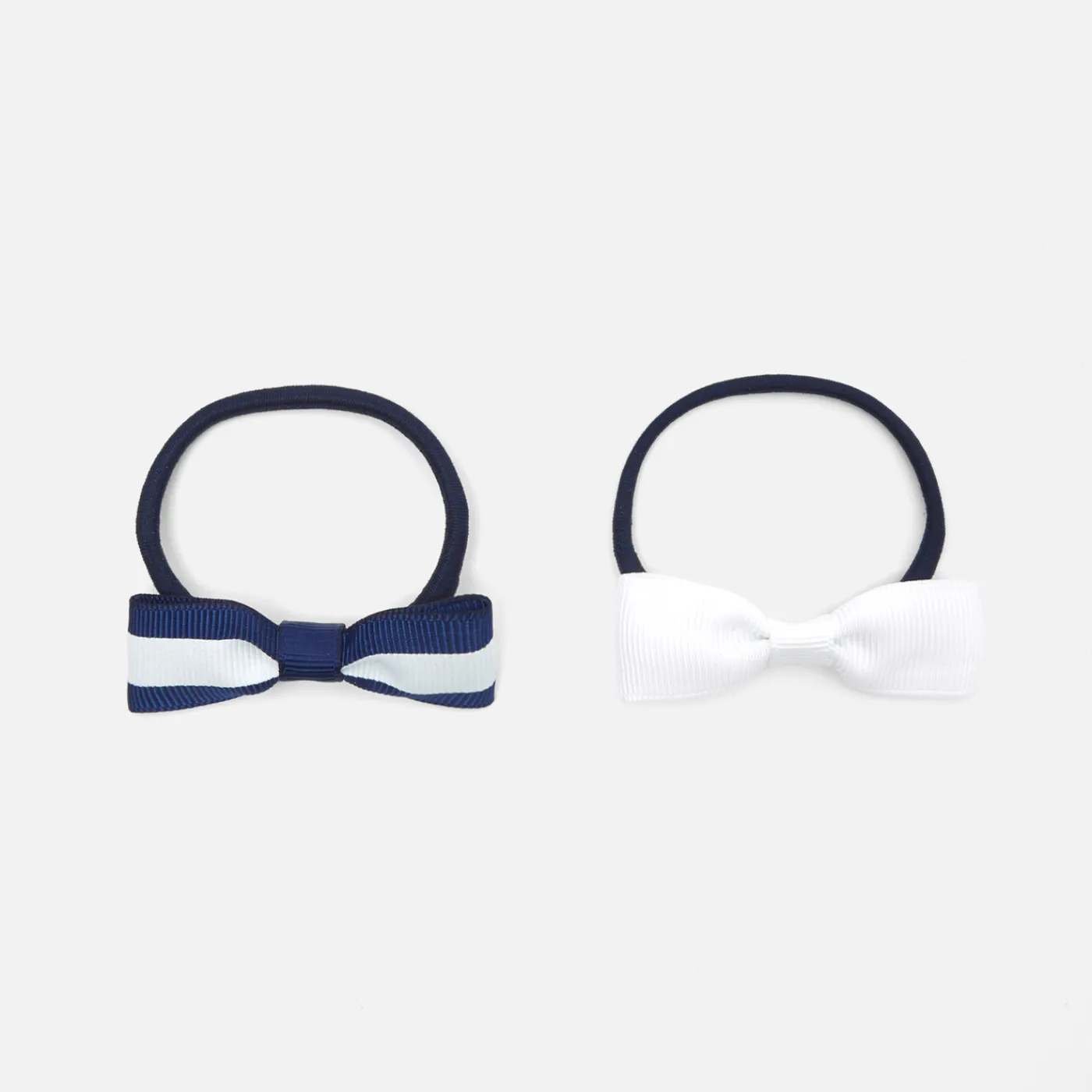Hair Accessories|Accessories-Jacadi Girls duo of elastic bands Jacadi Navy