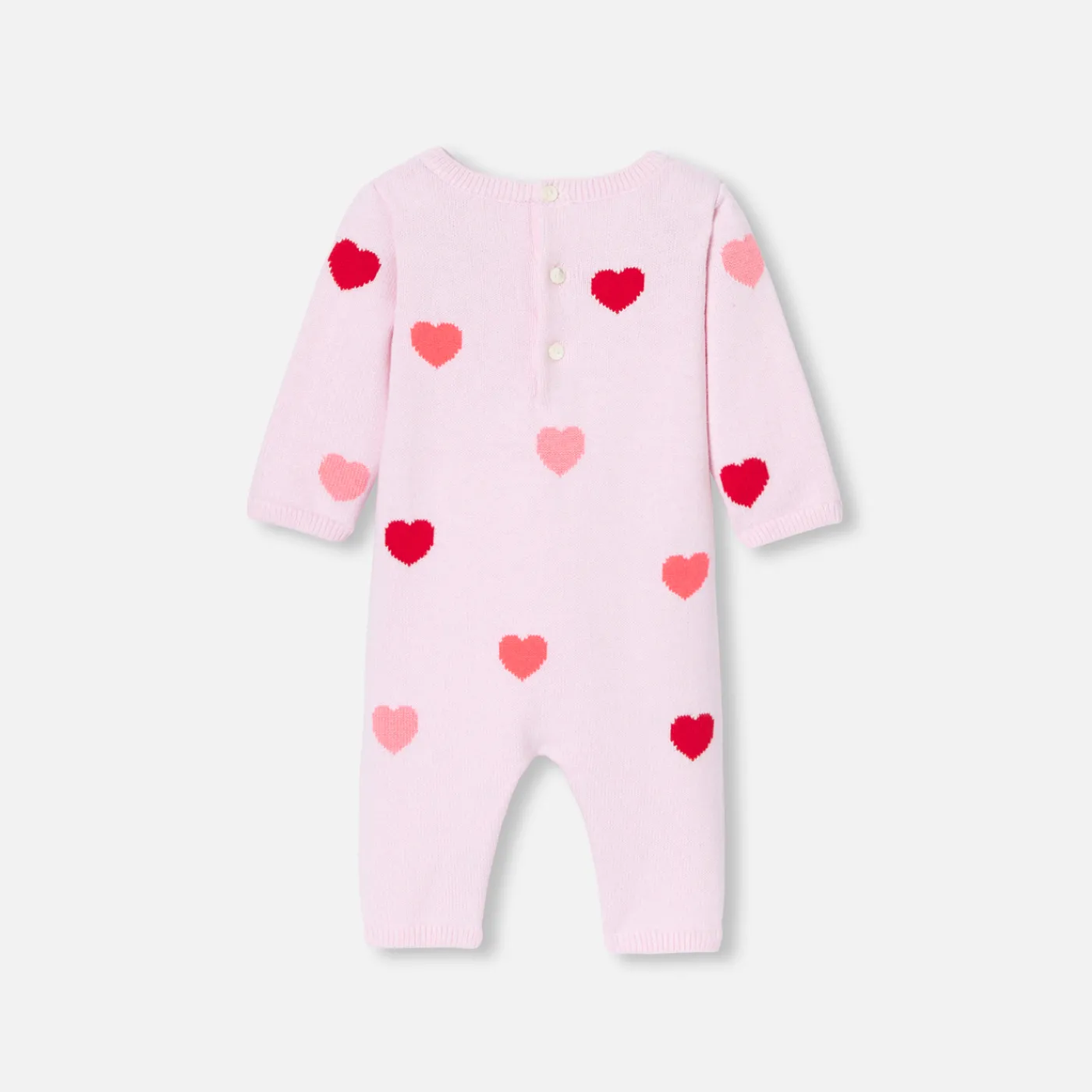 Bloomers, Overalls And Sets-Jacadi Baby girl jumpsuit Pink/Multicolour